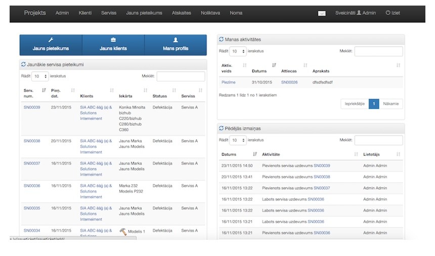 SATS – CRM Tool for Repair Shops and Rents